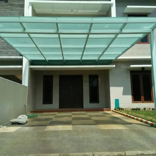 Kanopi Kaca Tempered 10mm di  lumajang