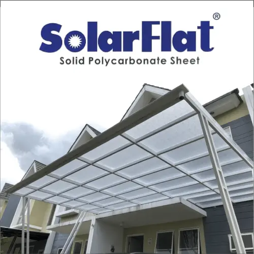 Kanopi Solarflat 3 mm  lumajang